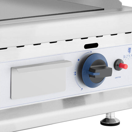 Royal Catering Smooth adjustable gas grill for Propane-Butane gas 0.03 bar 35 x 40 cm 3000 W – image 4