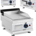 Royal Catering Smooth adjustable gas grill for Propane-Butane gas 0.03 bar 35 x 40 cm 3000 W