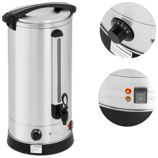 Royal Catering Water heater for torch double steel wall 23.5L 2500 W