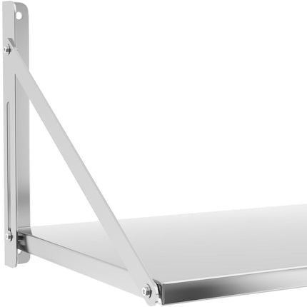 Royal Catering Wall culinary shelf composed of stainless steel up to 40 kg 60 x 45 cm – image 3