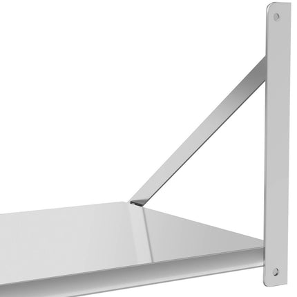 Royal Catering Wall culinary shelf composed of stainless steel up to 40 kg 60 x 45 cm – image 4