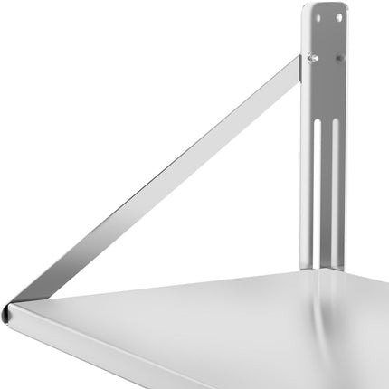 Royal Catering Wall culinary shelf composed of stainless steel up to 40 kg 60 x 45 cm – image 5