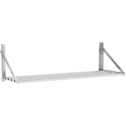 Royal Catering Wall shelf, hanging, stainless steel, foldable, 120 x 45 cm – image 2