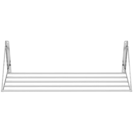 Royal Catering Wall shelf, hanging, stainless steel, foldable, 120 x 45 cm – image 6