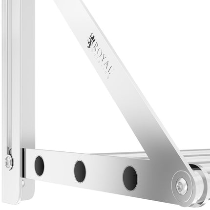 Royal Catering Wall shelf composed of stainless steel up to 40 kg 80 x 30 cm – image 15