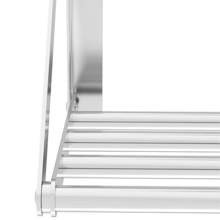 Royal Catering Wall shelf composed of stainless steel up to 40 kg 80 x 30 cm – image 17