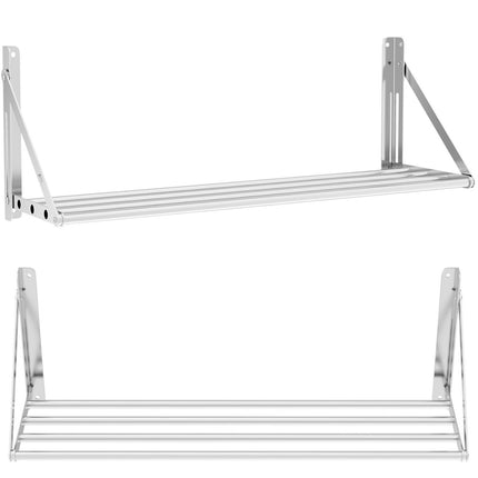 Royal Catering Wall shelf composed of stainless steel up to 40 kg 80 x 30 cm – image 13