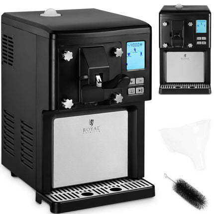Royal Catering Italian ice cream machine smoothie sorbets with 1.5 l dispenser