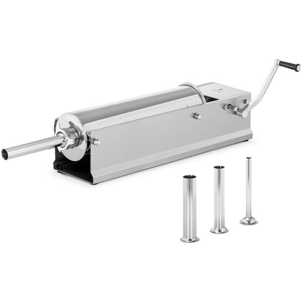 Royal Catering Filler filling rod for sausage horizontal 7 l + 4 funnels – image 2