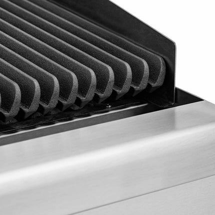 Royal Catering Lava grill for natural gas, grooved, 50 x 47 cm, 2 x 7200 W – image 5