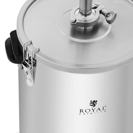 Royal Catering Distillates, purified to water for producing essential oils of 20 l stainless steel – image 3