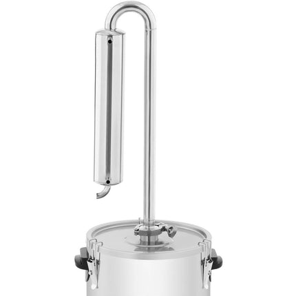 Royal Catering Distillates, purified to water for producing essential oils of 20 l stainless steel – image 5