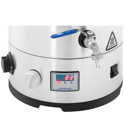 Royal Catering Boiler-boiler for brewing of beer with a timer of stainless steel 30-110C LED 2500 W 30 l – image 3
