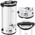 Royal Catering Boiler-boiler for brewing of beer with a timer of stainless steel 30-110C LED 2500 W 30 l