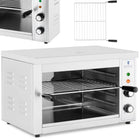 Royal Catering Salamander toaster for toast casseroles 50-300 C 3000 W