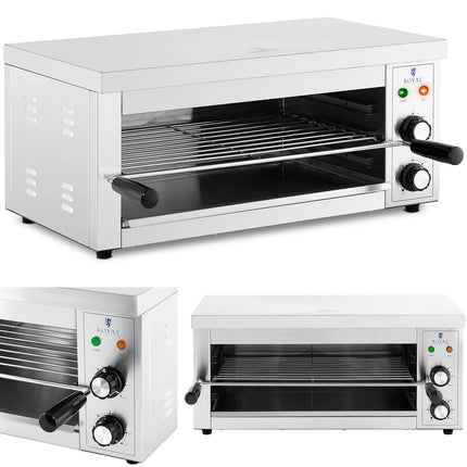 Royal Catering Salamander toaster for toast casseroles 50-300 C 3000 W – image 7