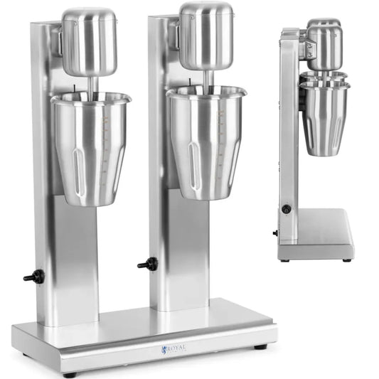 Royal Catering Cocktail shaker bar mixer double 2 x 1 l 15000 rpm