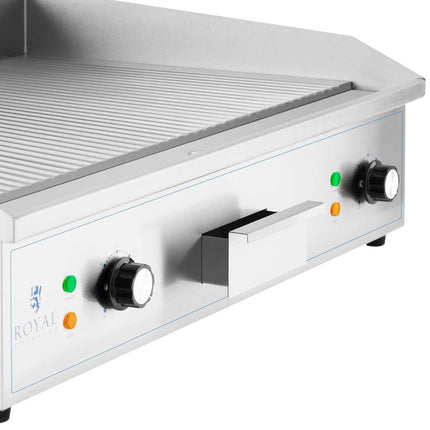 Royal Catering BBQ area Electric grill plate with rip-off 700 x 400 mm 4400 W – image 4
