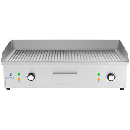 Royal Catering BBQ area Electric grill plate with rip-off 700 x 400 mm 4400 W – image 5