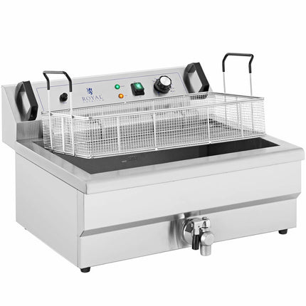 Royal Catering Fryer for fish buds with a drainer 3000 W 16 l 230 V – image 4