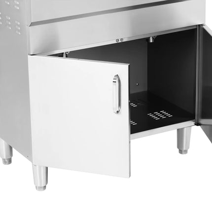 Royal Catering Double free-standing electric fryer with cabinet 400 V 10000 W 26 l – image 9