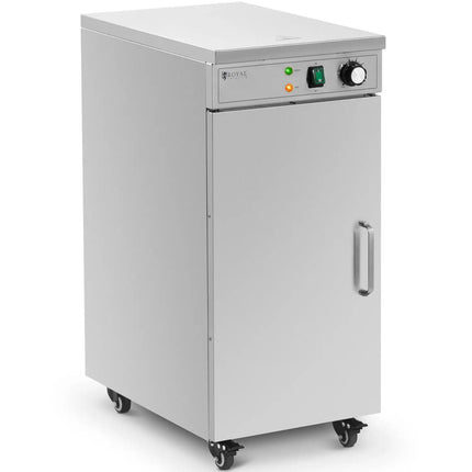 Royal Catering Plate warmer, heating cabinet on wheels, for 60 plates with a diameter of 29 cm 600 W – image 2