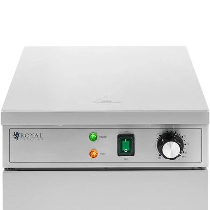 Royal Catering Plate warmer, heating cabinet on wheels, for 60 plates with a diameter of 29 cm 600 W – image 3
