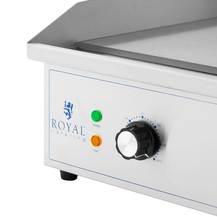 Royal Catering Electric grill, smooth, grooved grill plate, 727 x 420 mm, 4400 W – image 3