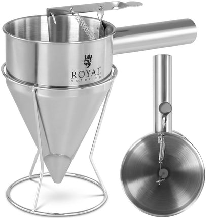 Royal Catering Sauce spray gun stainless steel nozzle 8 mm 1.2 l