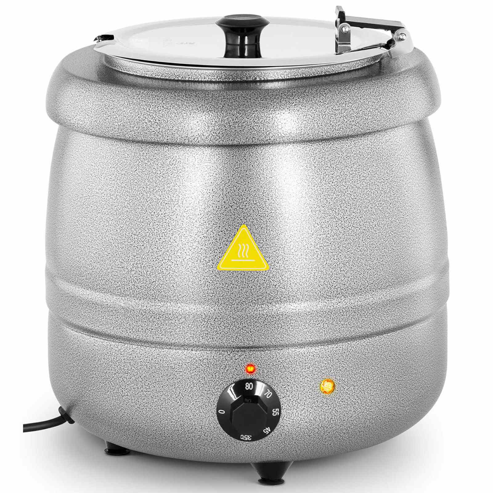 Royal Catering Electric soup thermos kettle made of stainless steel cool-touch 400 W 10 l 35-80C silver – image 2