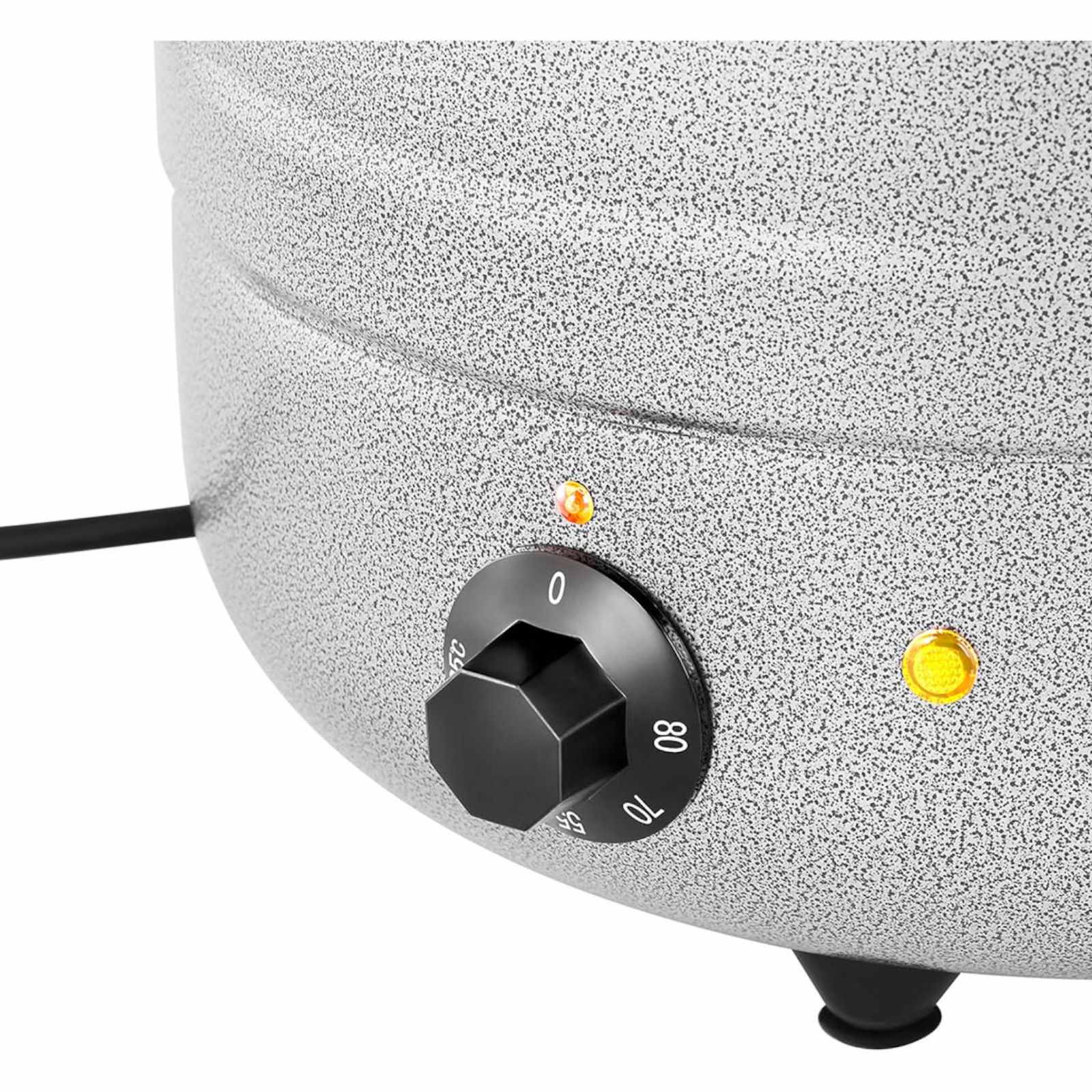 Royal Catering Electric soup thermos kettle made of stainless steel cool-touch 400 W 10 l 35-80C silver – image 4