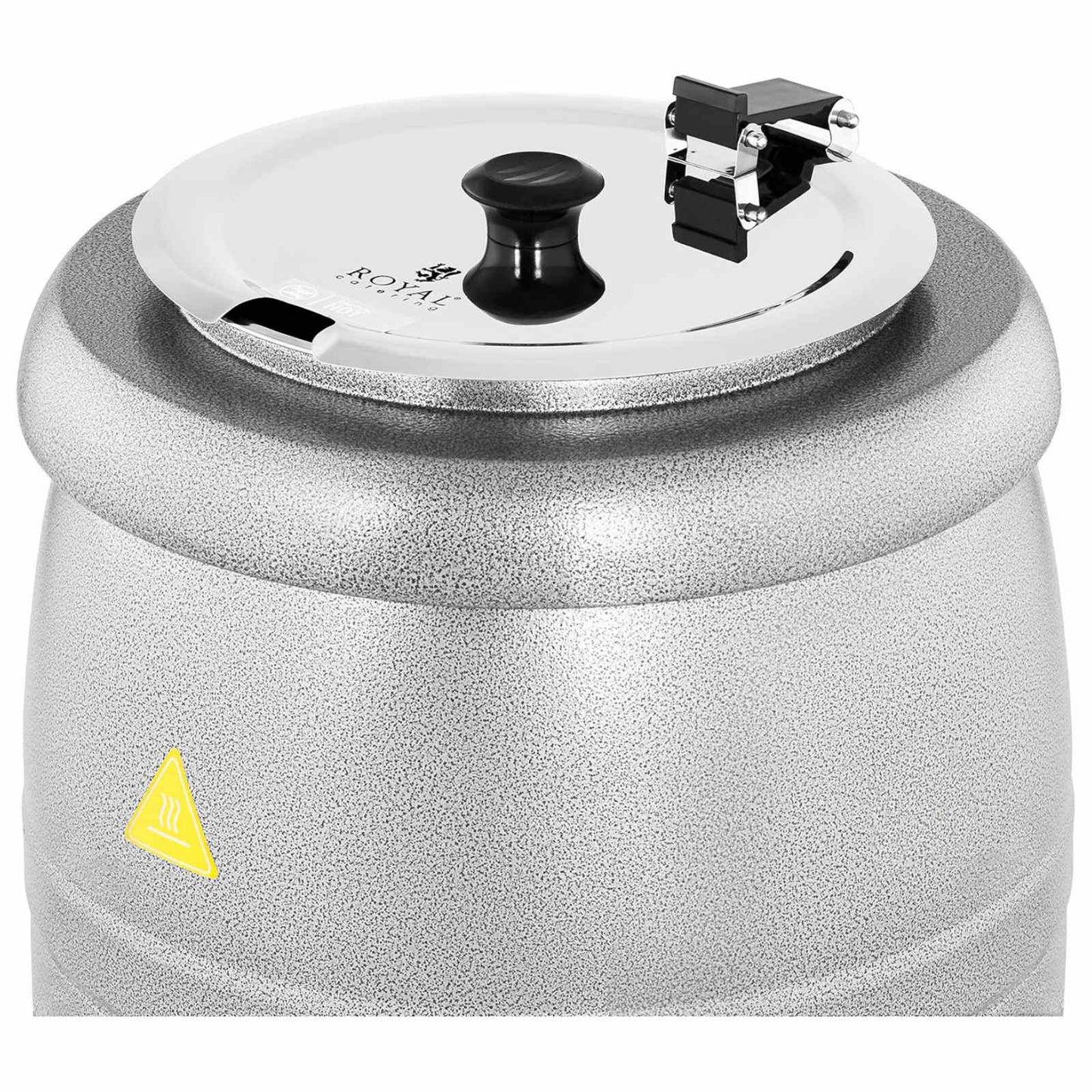 Royal Catering Electric soup thermos kettle made of stainless steel cool-touch 400 W 10 l 35-80C silver – image 5
