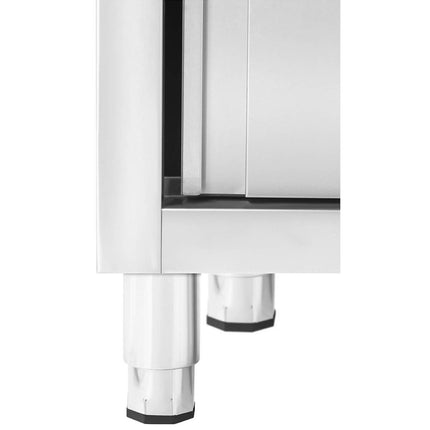 Royal Catering Single chamber gastronomy sink with sliding door cabinet 160 x 60 x 94.5 cm – image 6