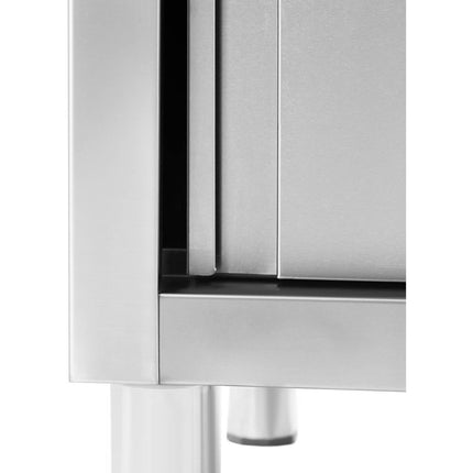 Royal Catering Sink single chamber dining pool with sliding door right 120 x 60 x 95 cm – image 4