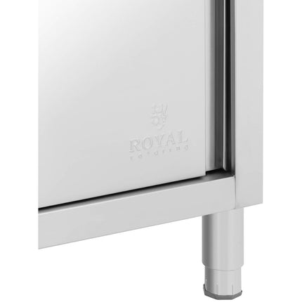Royal Catering Single chamber dining pool sink with sliding door drawers 120 x 60 x 94 cm – image 5