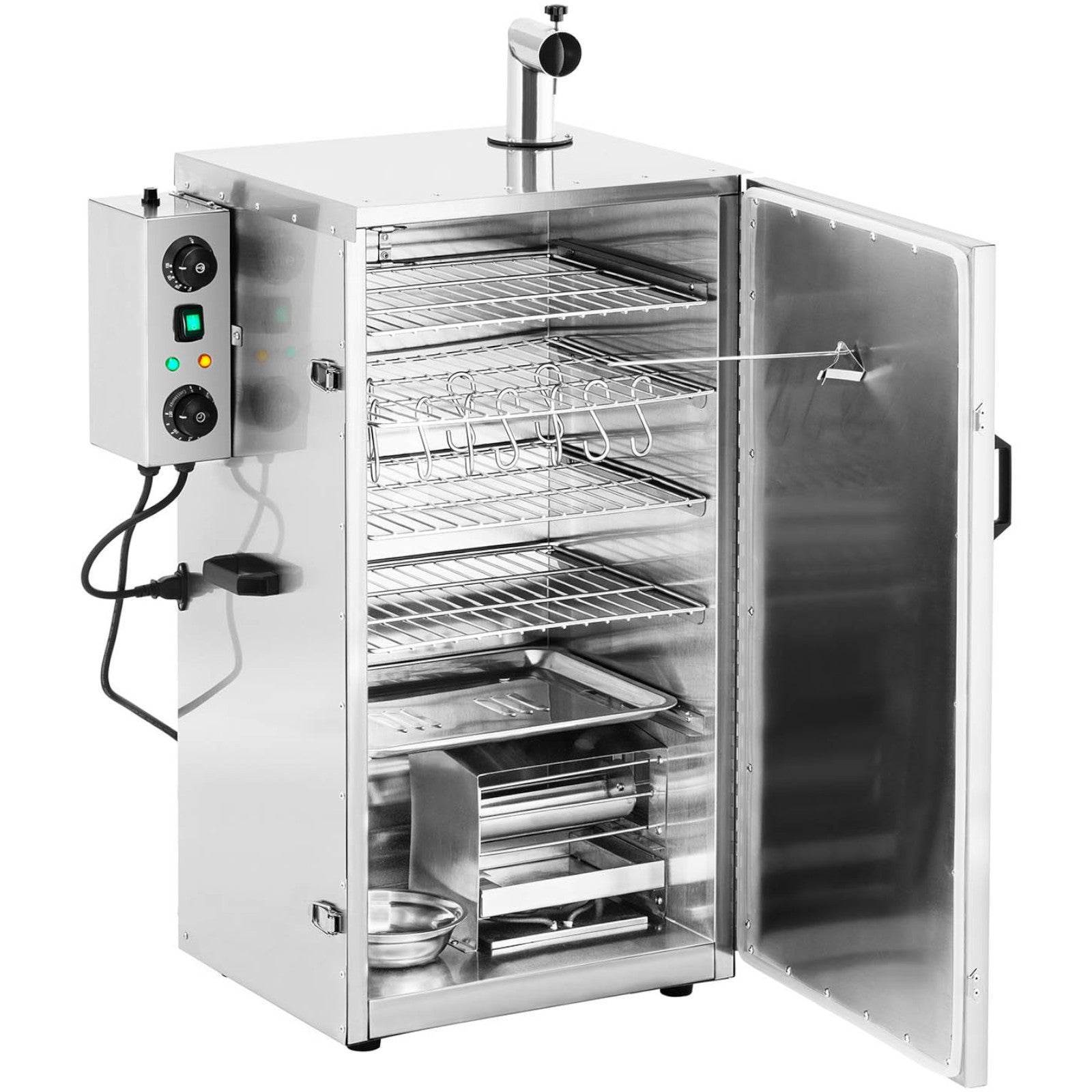 Royal Catering Electric smoker, smoking oven, 4 grates, 105 l, 1000 W – image 3