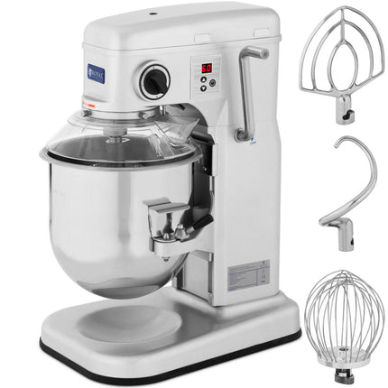 Royal Catering Planetary robot spiral mixer with lowered RCPM-10.1B 10 l 230 V 650 W