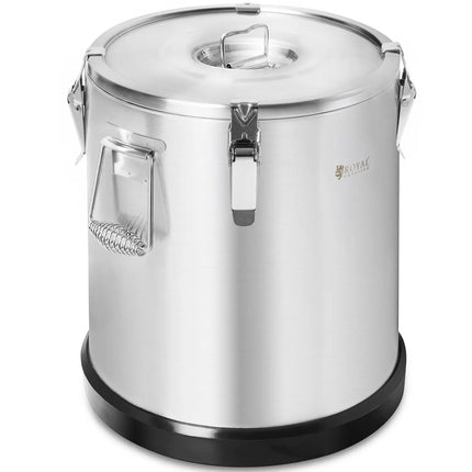 Royal Catering Thermos gastronomy container for food transport STAL 22 l