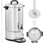 Royal Catering Tea maker with tap and drain tray 1550 W 15 l