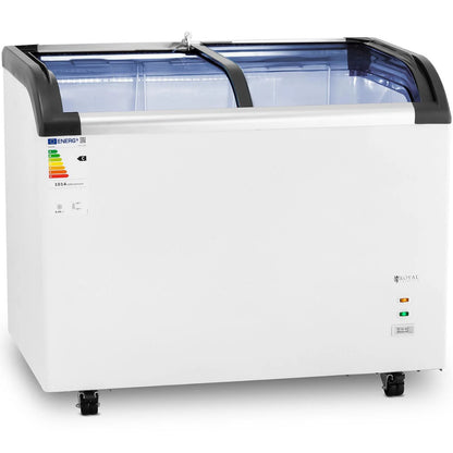 Royal Catering Glass chest freezer for frozen ice cream, 545 l, 252 W – image 22