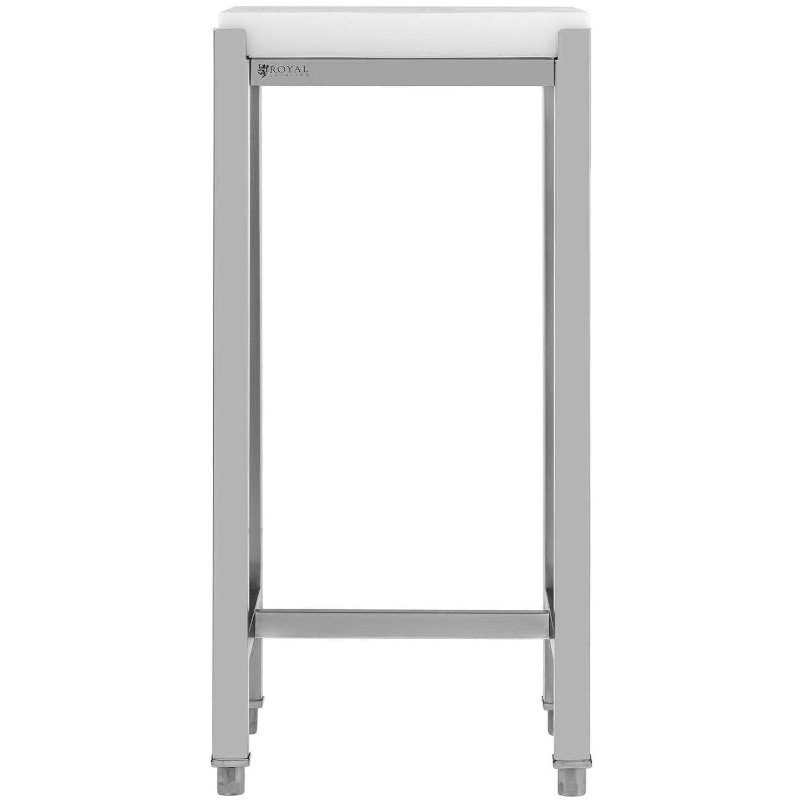 Royal Catering Butchering block made of polyethylene on a steel base, 40 x 40 x 80 cm – image 9