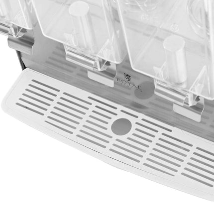 Royal Catering Dispenser cooling dispenser for triple beverage juices 3 x 10 l 320 W – image 4