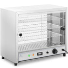 Royal Catering Heating display cabinet for food, 3 shelves, 1000 W