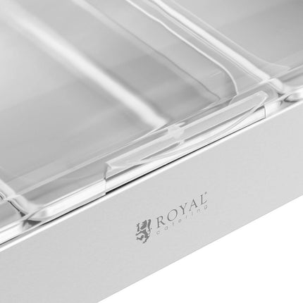 Royal Catering Breakfast buffet site with rolltop 3x GN 1/3 3x 2.6 l – image 3