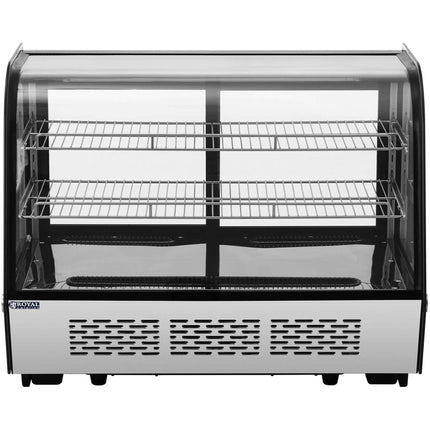 Royal Catering Refrigerated display case, glass, 3 levels, 160 l – image 2