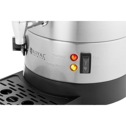 Royal Catering Water heater with double walls and drainer 6.1 L 1500 W silver – image 5