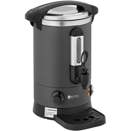 Royal Catering Water heater with double walls and drainer 6.1 L 1500 W gray – image 2