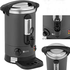 Royal Catering Water heater with double walls and drainer 6.1 L 1500 W gray