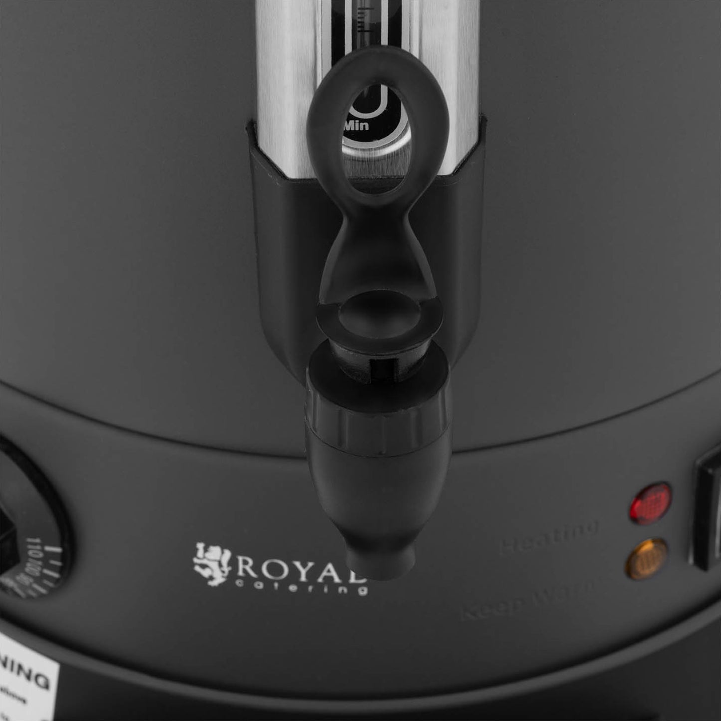 Royal Catering Water heater with double walls and drainer 13.5 L 2500 W gray – image 5