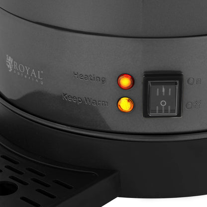 Royal Catering Coffee/tea maker with tap and drip tray, 6 l, 950 W, gray – image 11